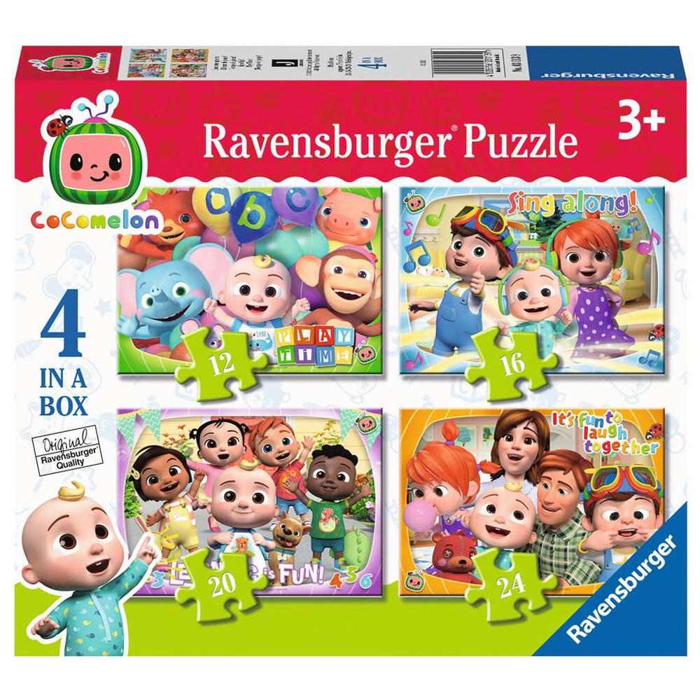 Ravensburger Cocomelon 4 Jigsaw Puzzles